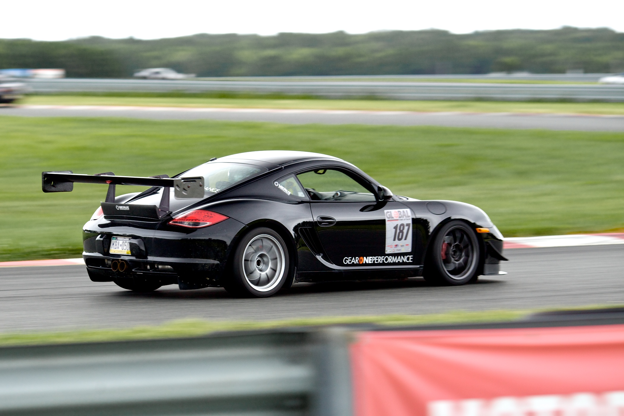Rear Wing Kit, Includes Carbon Spoiler 987 Porsche Cayman Verus
